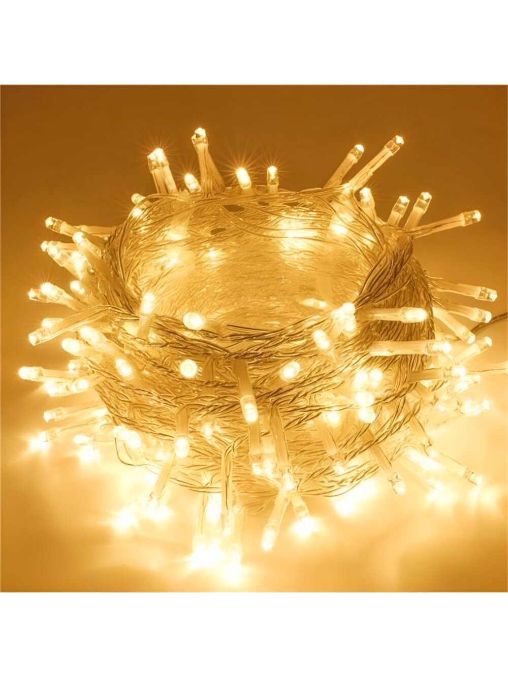 66FT String Lights Outdoor/Indoor, 200 LED Christmas Lights, Waterproof 8 Modes